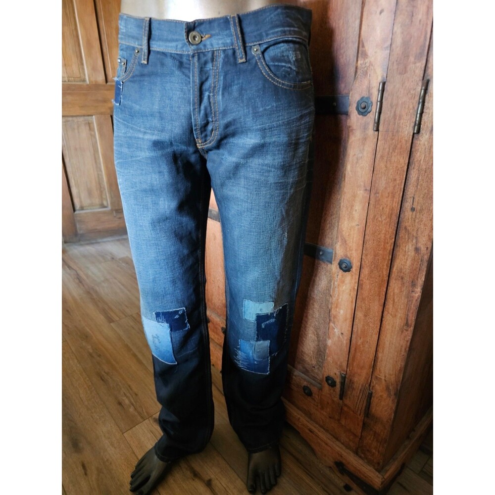 LOVE MOSCHINO linen cotton JEANS - Size 34